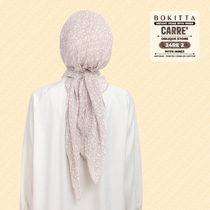 Bokitta Hijab Inspired Oblique Stone Collection - Free Box