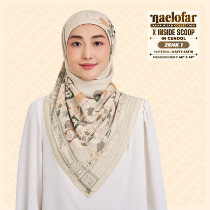 Naelofar Hijab Inspired X Inside Scoop SQ Collection (26NK)