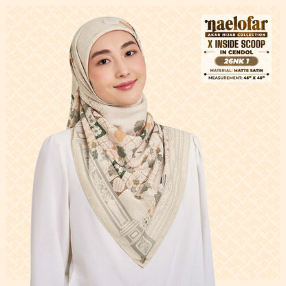 Naelofar Hijab Inspired X Inside Scoop SQ Collection (26NK)