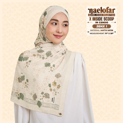 Naelofar Hijab Inspired X Inside Scoop Shawl Collection (26NX)