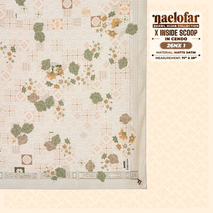 Naelofar Hijab Inspired X Inside Scoop Shawl Collection (26NX)