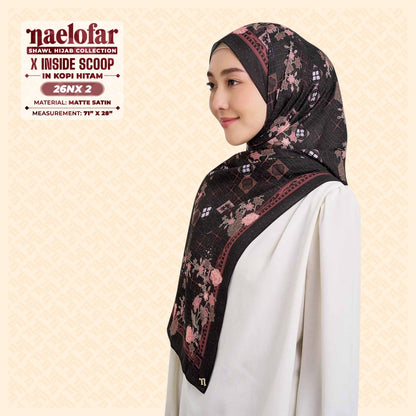 Naelofar Hijab Inspired X Inside Scoop Shawl Collection (26NX)