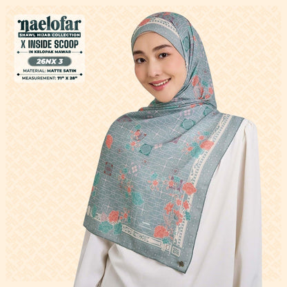 Naelofar Hijab Inspired X Inside Scoop Shawl Collection (26NX)