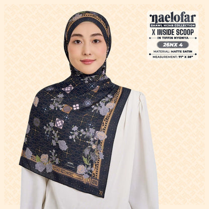Naelofar Hijab Inspired X Inside Scoop Shawl Collection (26NX)