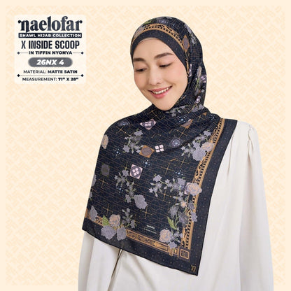 Naelofar Hijab Inspired X Inside Scoop Shawl Collection (26NX)