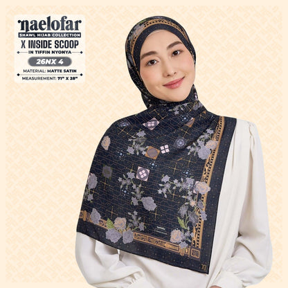 Naelofar Hijab Inspired X Inside Scoop Shawl Collection (26NX)
