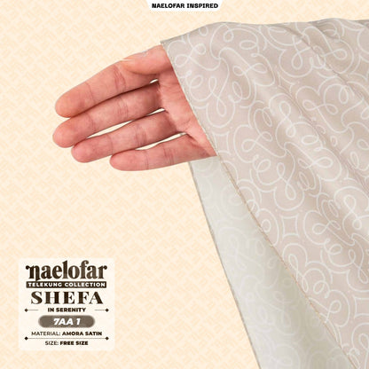 Naelofar Inspired Shefa Telekung Collection (7AA)