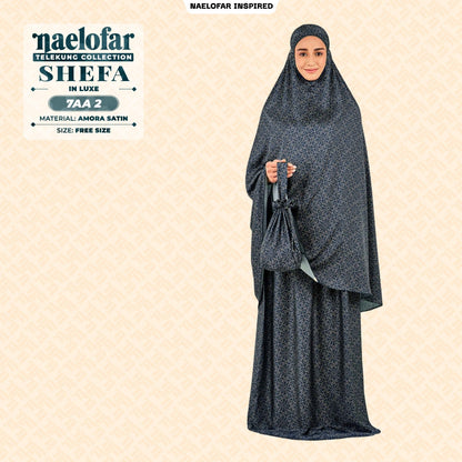 Naelofar Inspired Shefa Telekung Collection (7AA)