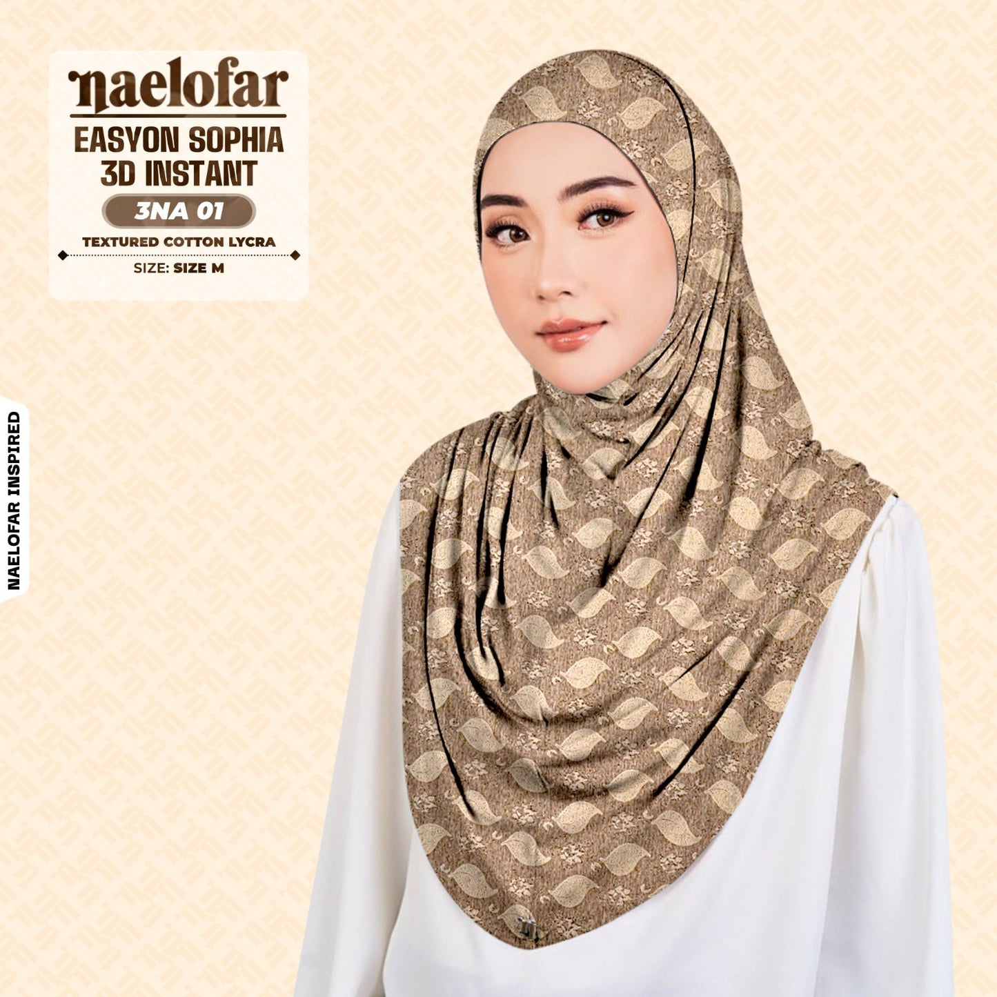 Naelofar Inspired Easyon Sophia 3D Instant Collection 1 (3NA)