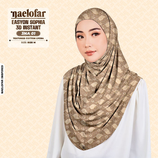 Naelofar Inspired Easyon Sophia 3D Instant Collection 1 (3NA)