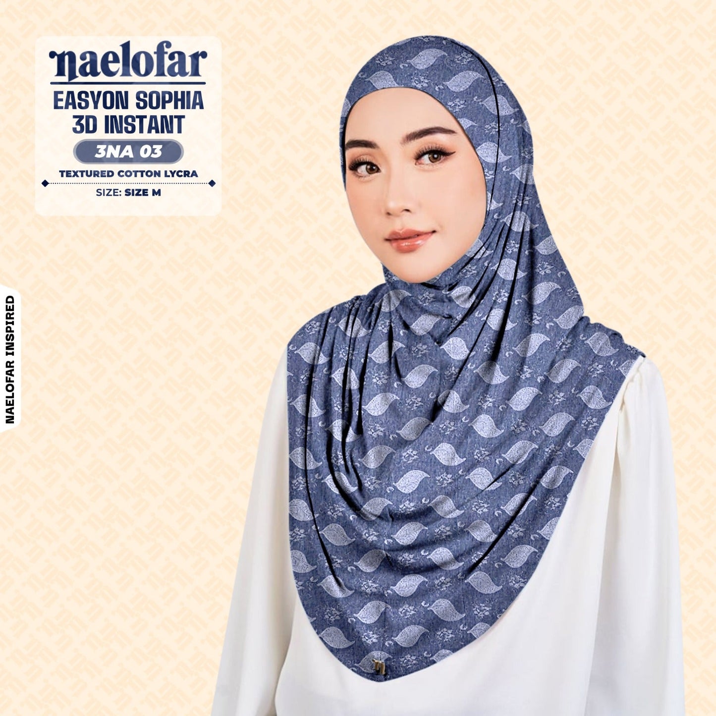 Naelofar Inspired Easyon Sophia 3D Instant Collection 1 (3NA)