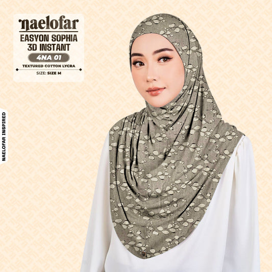 Naelofar Inspired Easyon Sophia 3D Instant Collection 2 (4NA)