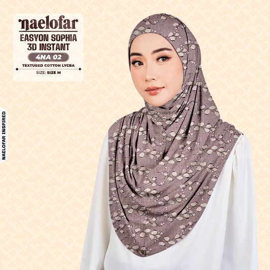 Naelofar Inspired Easyon Sophia 3D Instant Collection 2 (4NA)