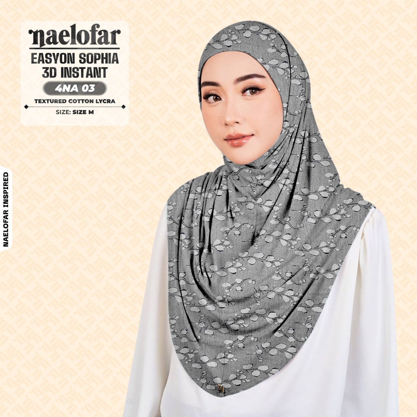 Naelofar Inspired Easyon Sophia 3D Instant Collection 2 (4NA)