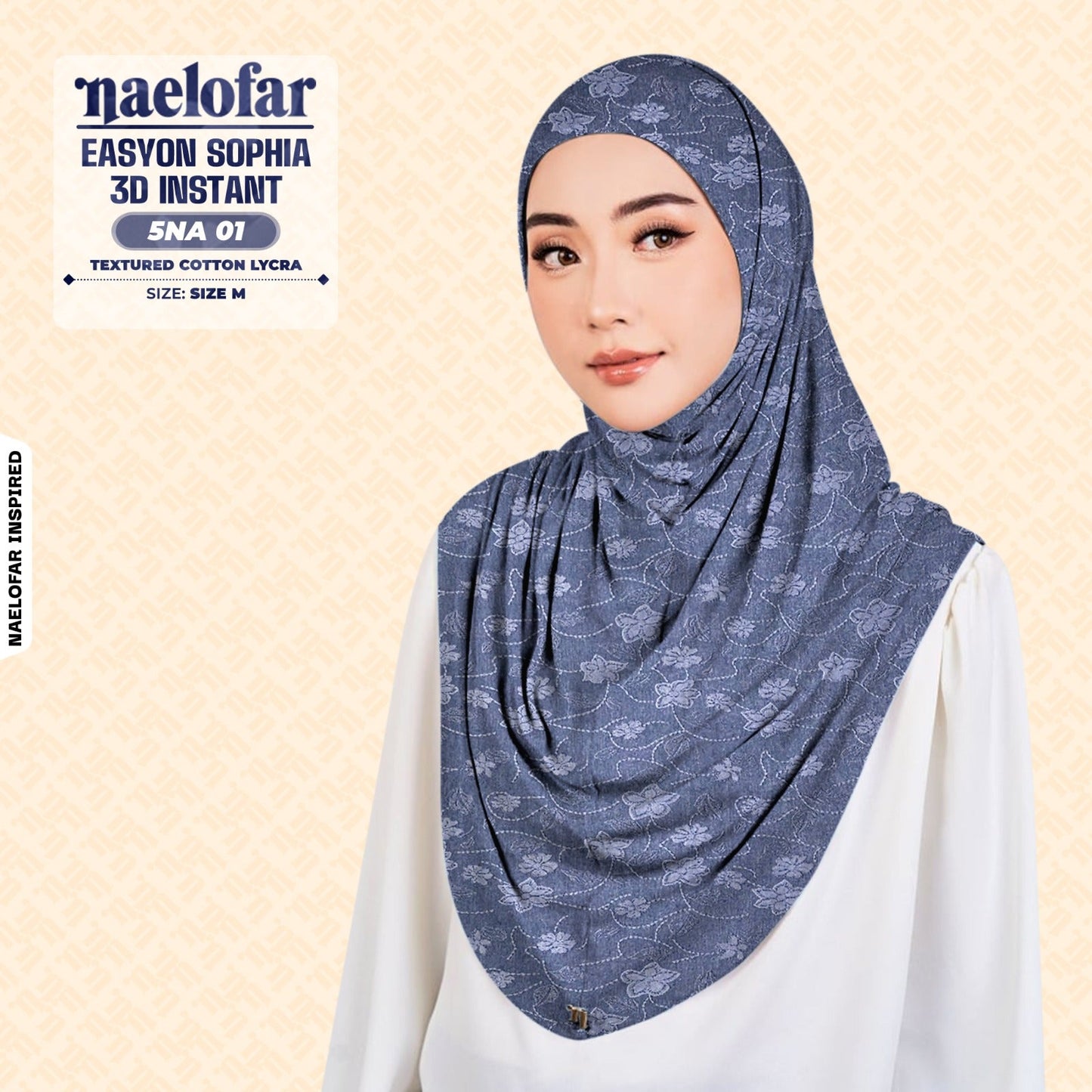 Naelofar Inspired Easyon Sophia 3D Instant Collection 3 (5NA)