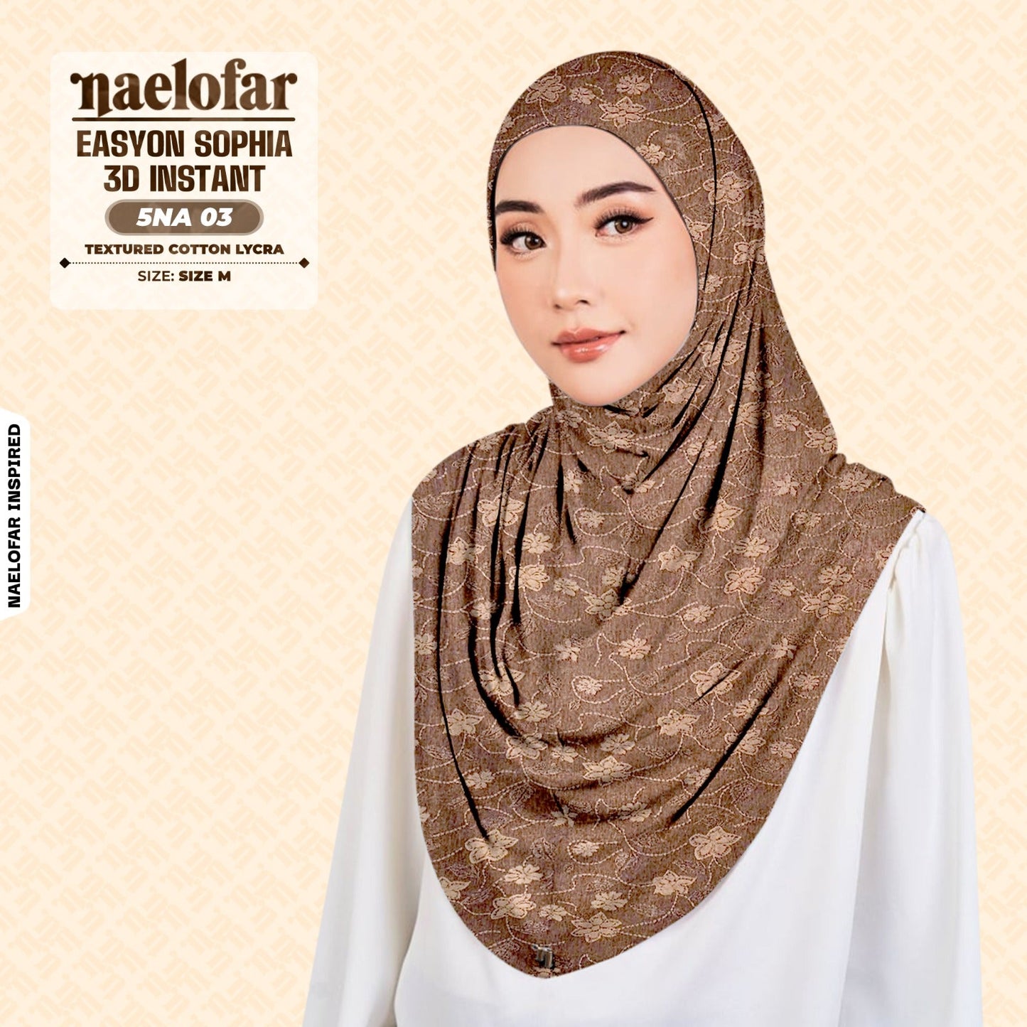 Naelofar Inspired Easyon Sophia 3D Instant Collection 3 (5NA)