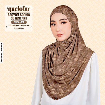 Naelofar Inspired Easyon Sophia 3D Instant Collection 3 (5NA)