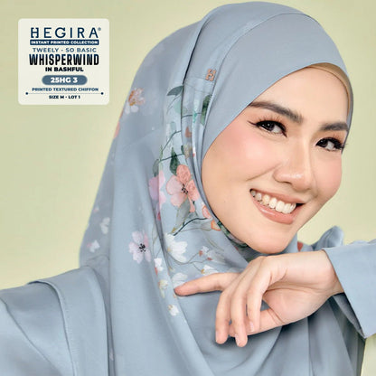 Hegira Hijab Inspired Tweely-So Basic IWHISPERWIND Collection (25HG)