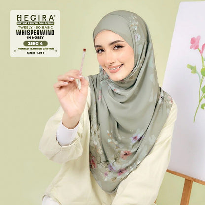 Hegira Hijab Inspired Tweely-So Basic IWHISPERWIND Collection (25HG)