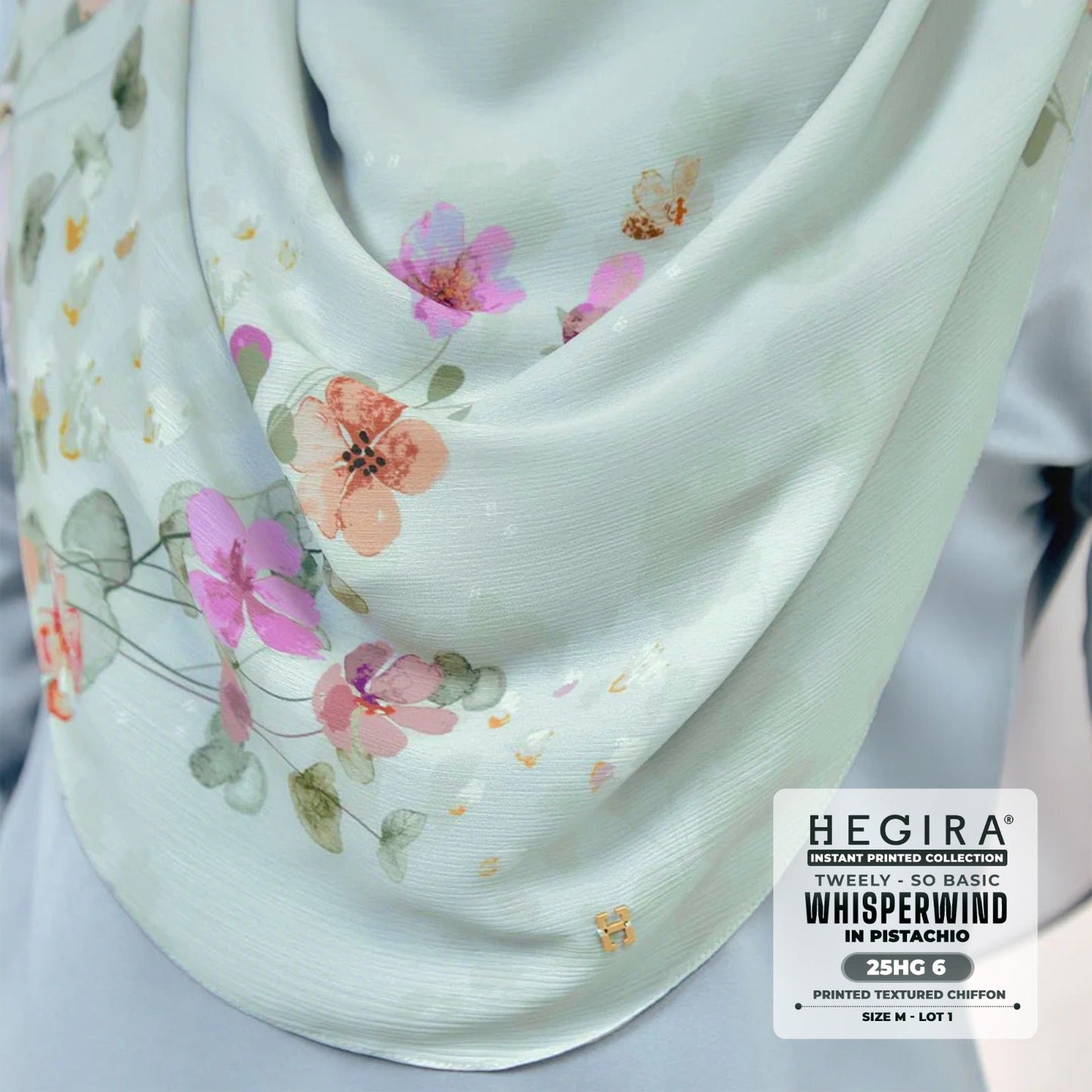 Hegira Hijab Inspired Tweely-So Basic IWHISPERWIND Collection (25HG)