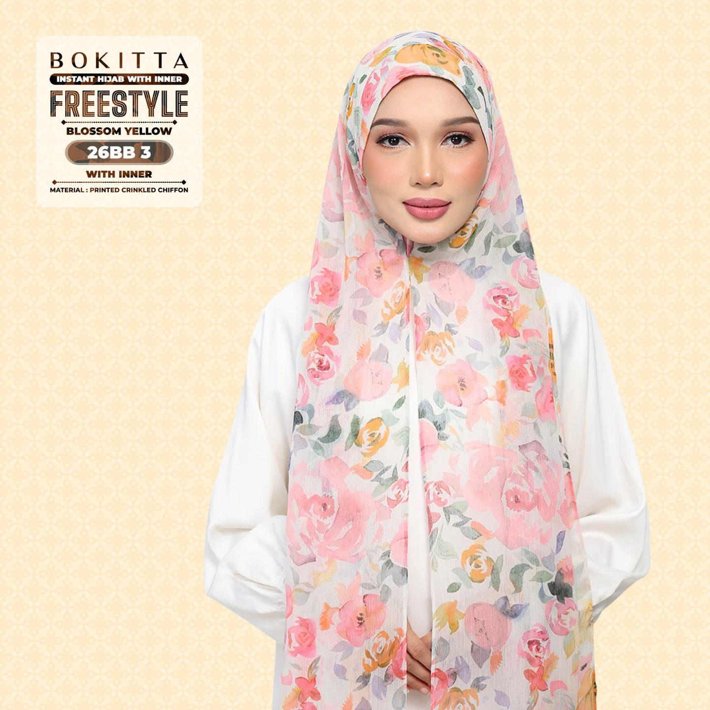 Bokitta Inspired Blossom Gateway In Blossom Yellow Collecion - Free Box