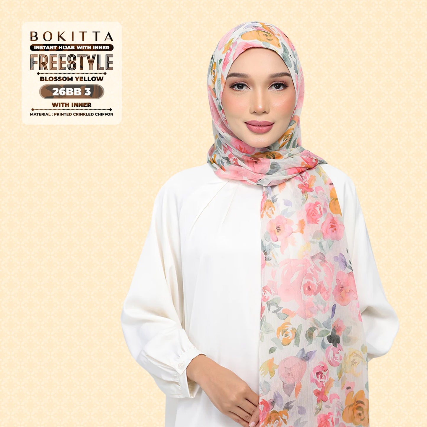 Bokitta Inspired Blossom Gateway In Blossom Yellow Collecion - Free Box