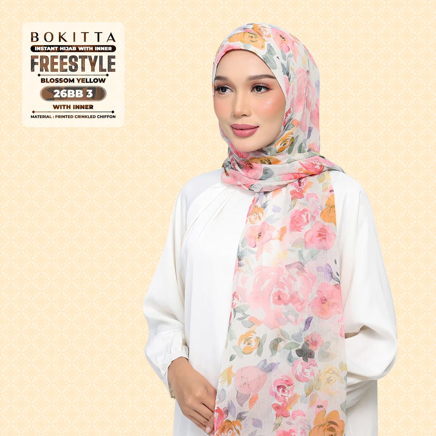 Bokitta Inspired Blossom Gateway In Blossom Yellow Collecion - Free Box