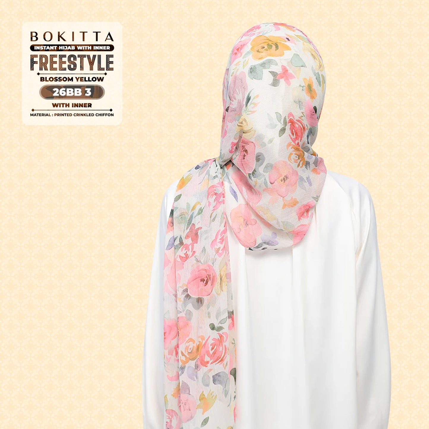 Bokitta Inspired Blossom Gateway In Blossom Yellow Collecion - Free Box