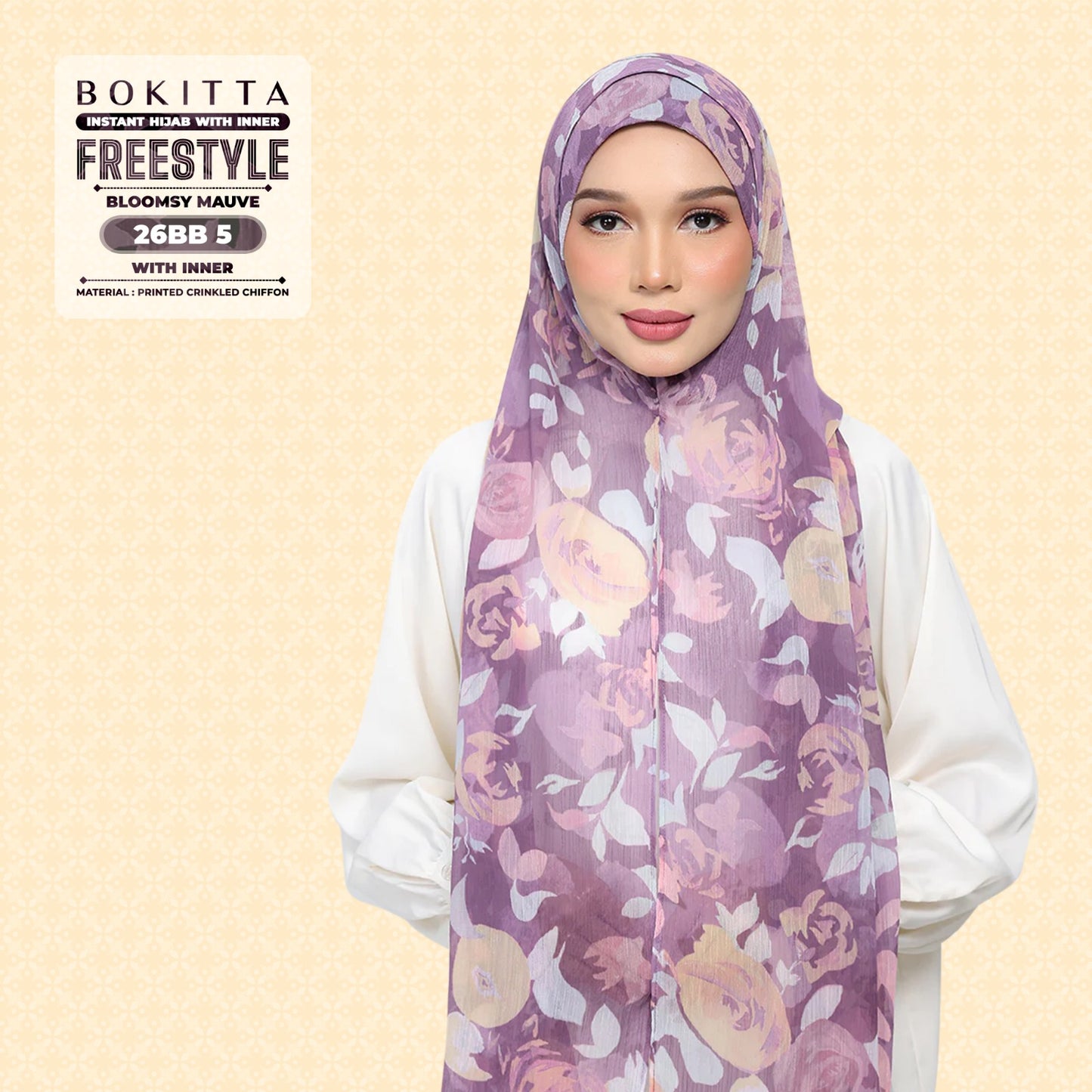 Bokitta Inspired Blossom Gateway In Bloomsy Mauve Collecion - Free Box