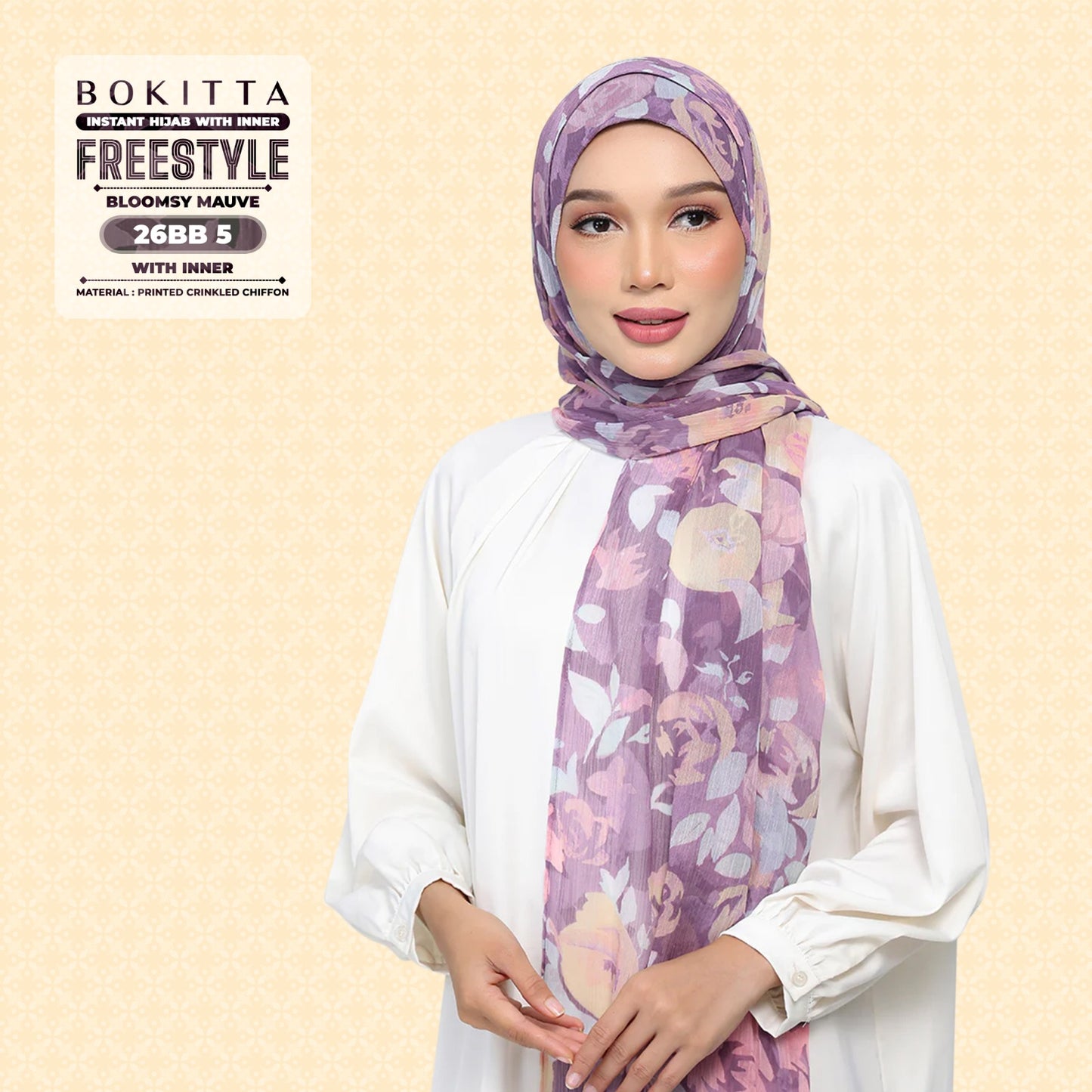 Bokitta Inspired Blossom Gateway In Bloomsy Mauve Collecion - Free Box