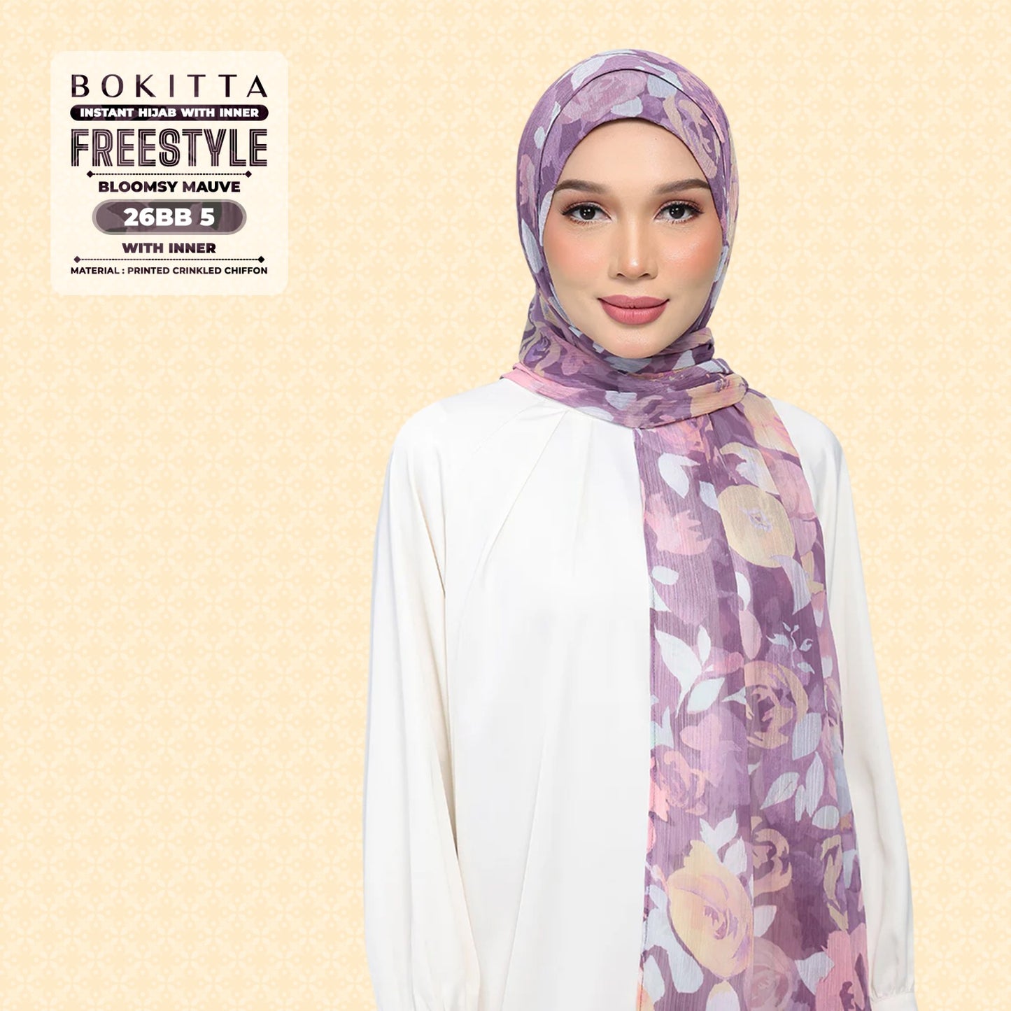 Bokitta Inspired Blossom Gateway In Bloomsy Mauve Collecion - Free Box