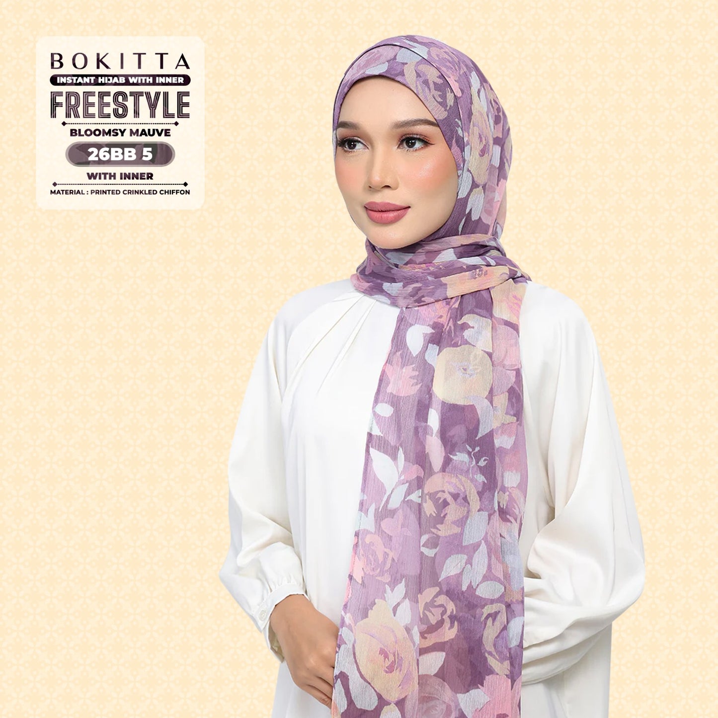 Bokitta Inspired Blossom Gateway In Bloomsy Mauve Collecion - Free Box
