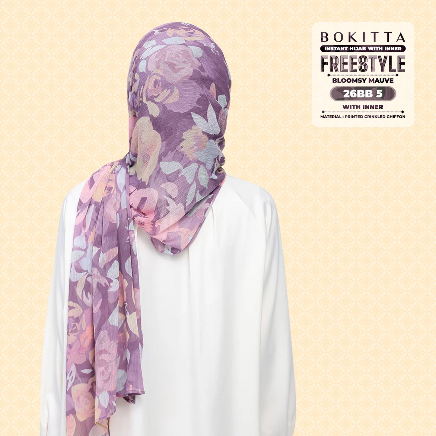 Bokitta Inspired Blossom Gateway In Bloomsy Mauve Collecion - Free Box