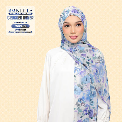 Bokitta Inspired Blossom Gateway In Fleurie Blue Collecion - Free Box