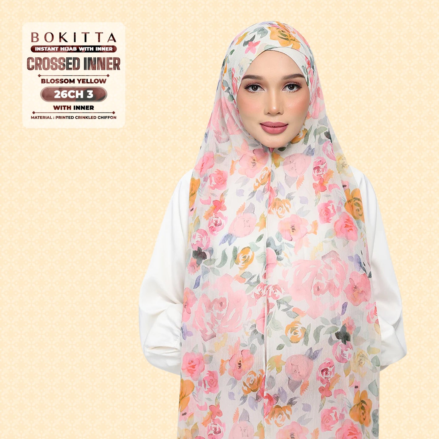 Bokitta Inspired Blossom Gateway In Blossom Yellow Collecion - Free Box