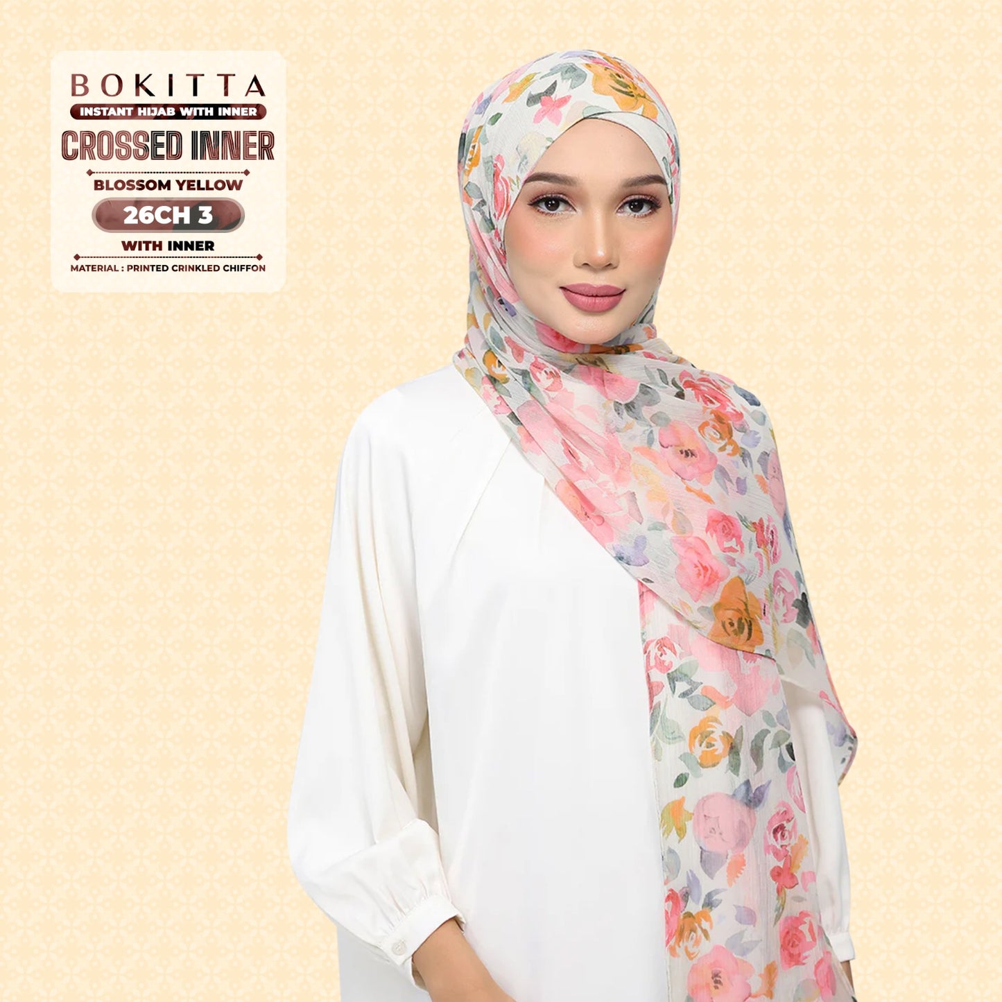 Bokitta Inspired Blossom Gateway In Blossom Yellow Collecion - Free Box
