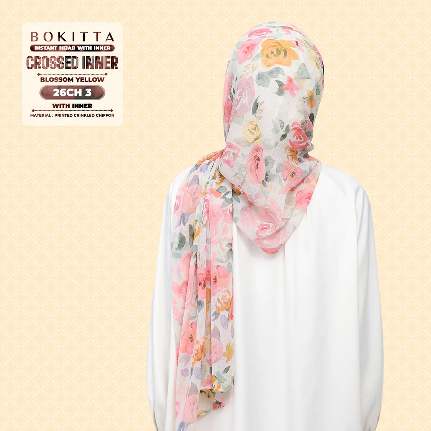 Bokitta Inspired Blossom Gateway In Blossom Yellow Collecion - Free Box