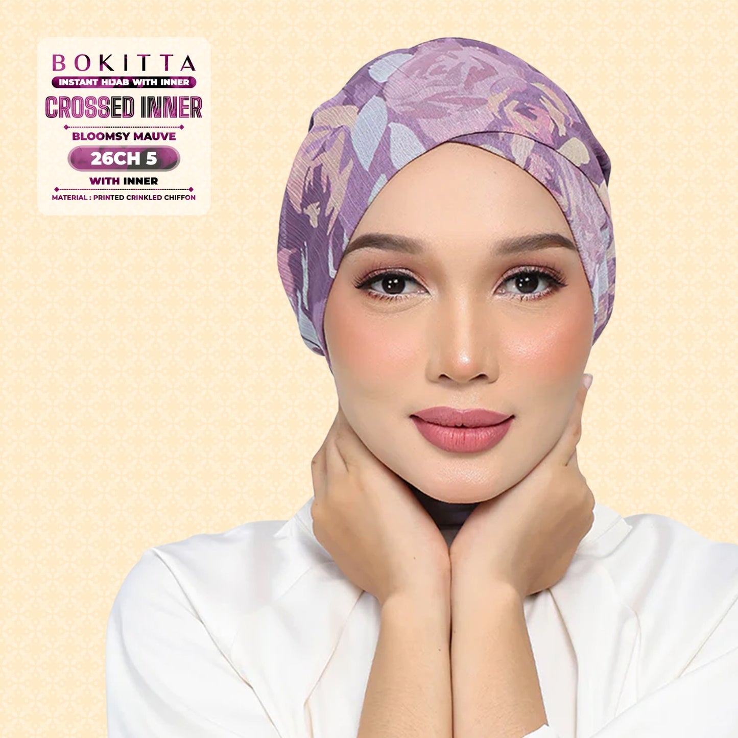 Bokitta Inspired Blossom Gateway In Bloomsy Mauve Collecion - Free Box