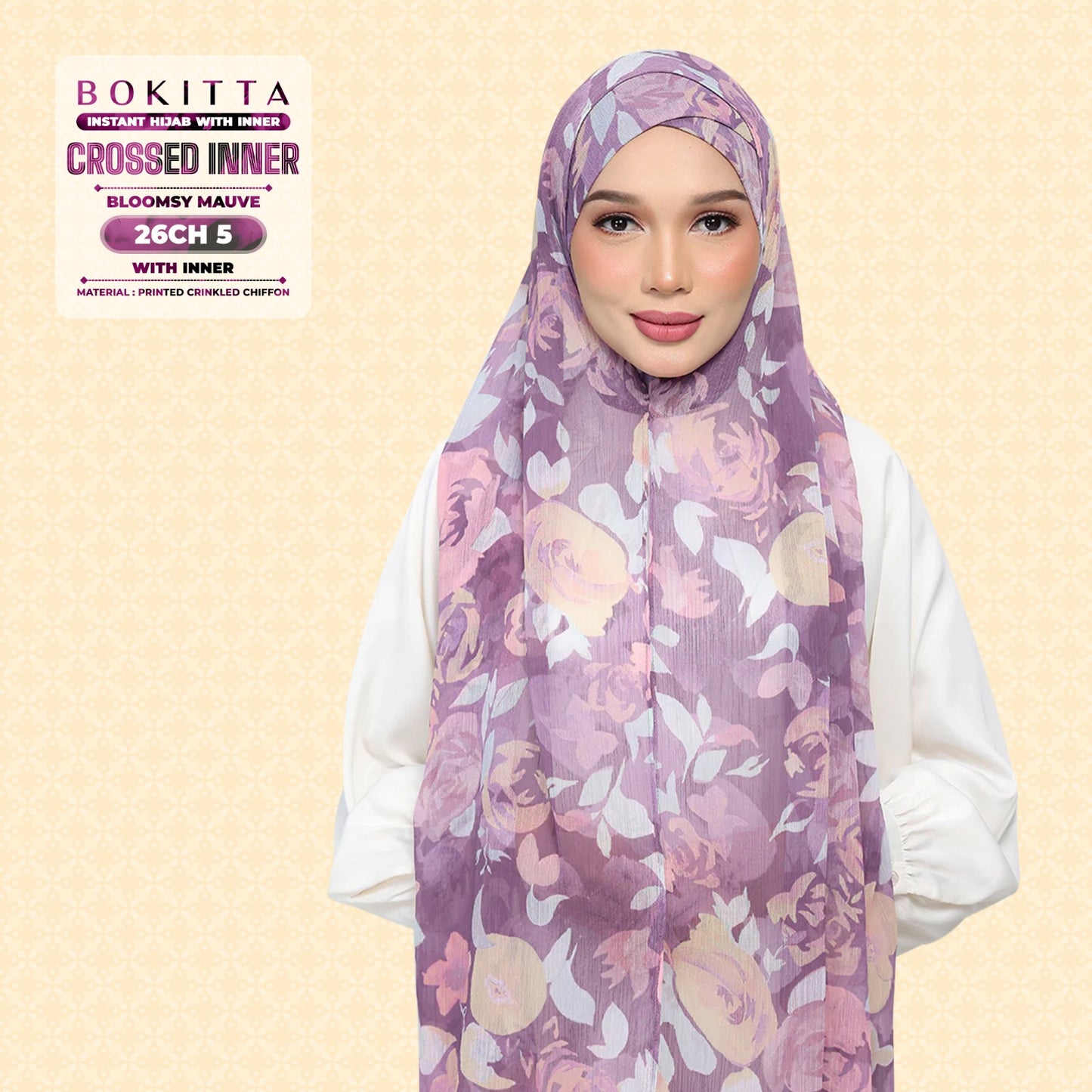 Bokitta Inspired Blossom Gateway In Bloomsy Mauve Collecion - Free Box