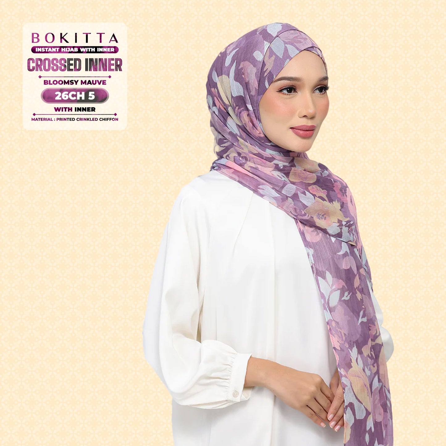 Bokitta Inspired Blossom Gateway In Bloomsy Mauve Collecion - Free Box