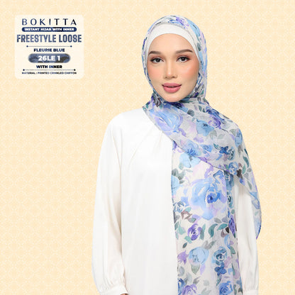 Bokitta Inspired Blossom Gateway In Fleurie Blue Collecion - Free Box