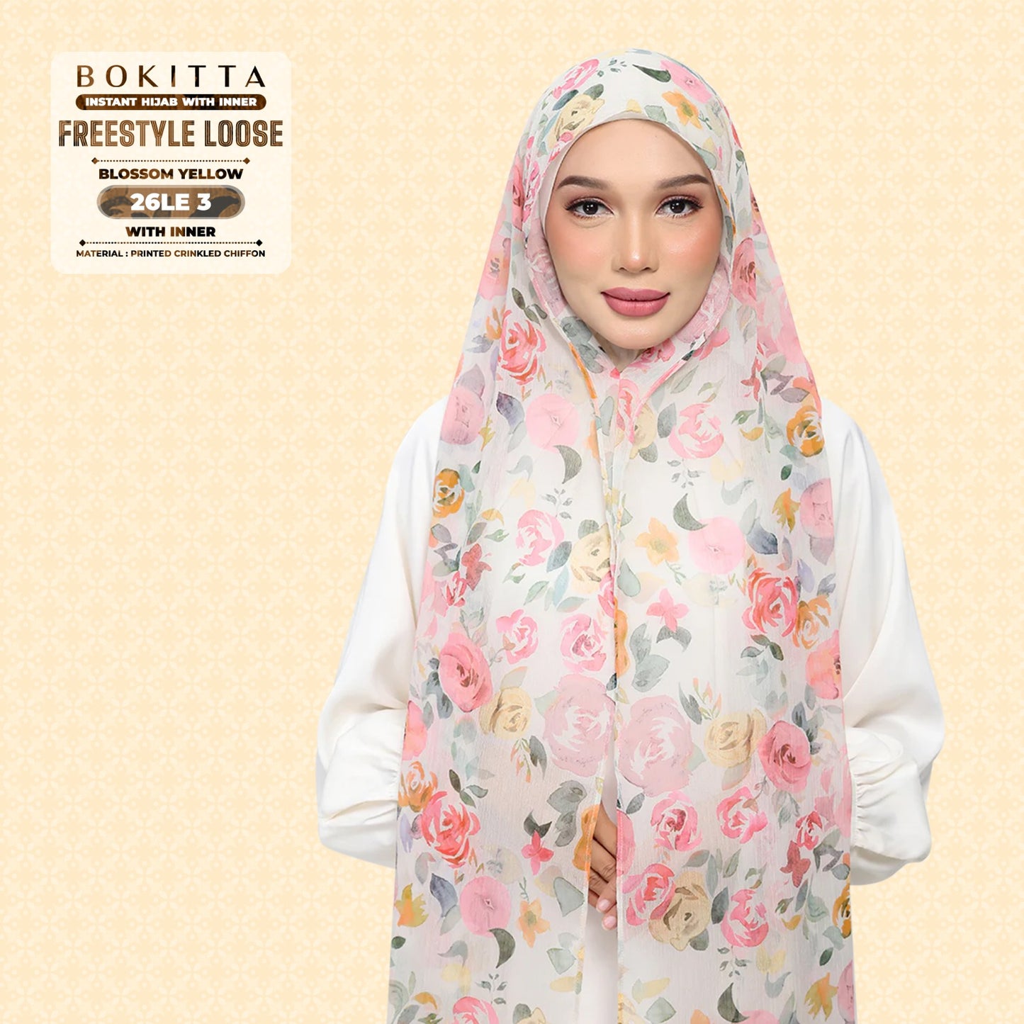 Bokitta Inspired Blossom Gateway In Blossom Yellow Collecion - Free Box