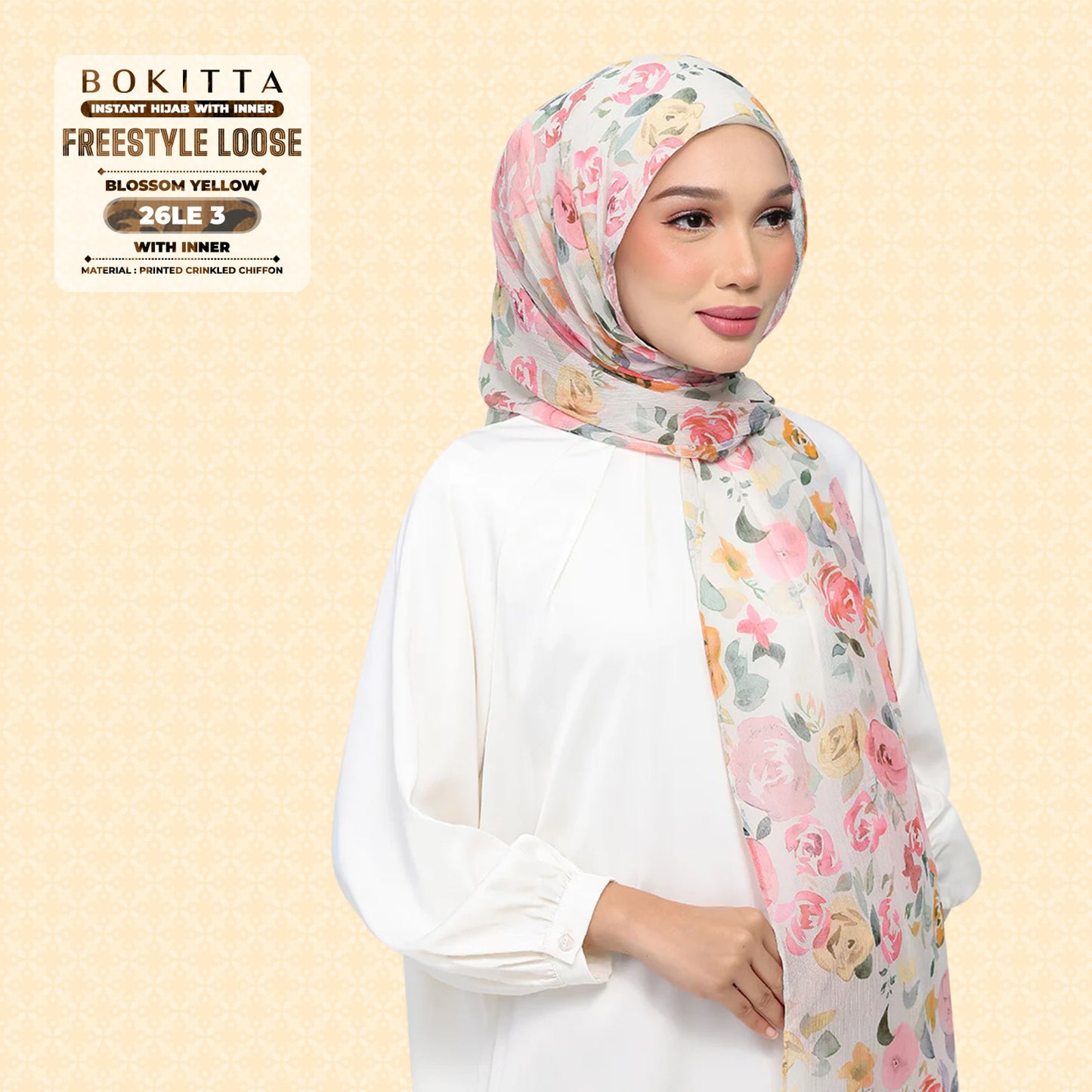 Bokitta Inspired Blossom Gateway In Blossom Yellow Collecion - Free Box