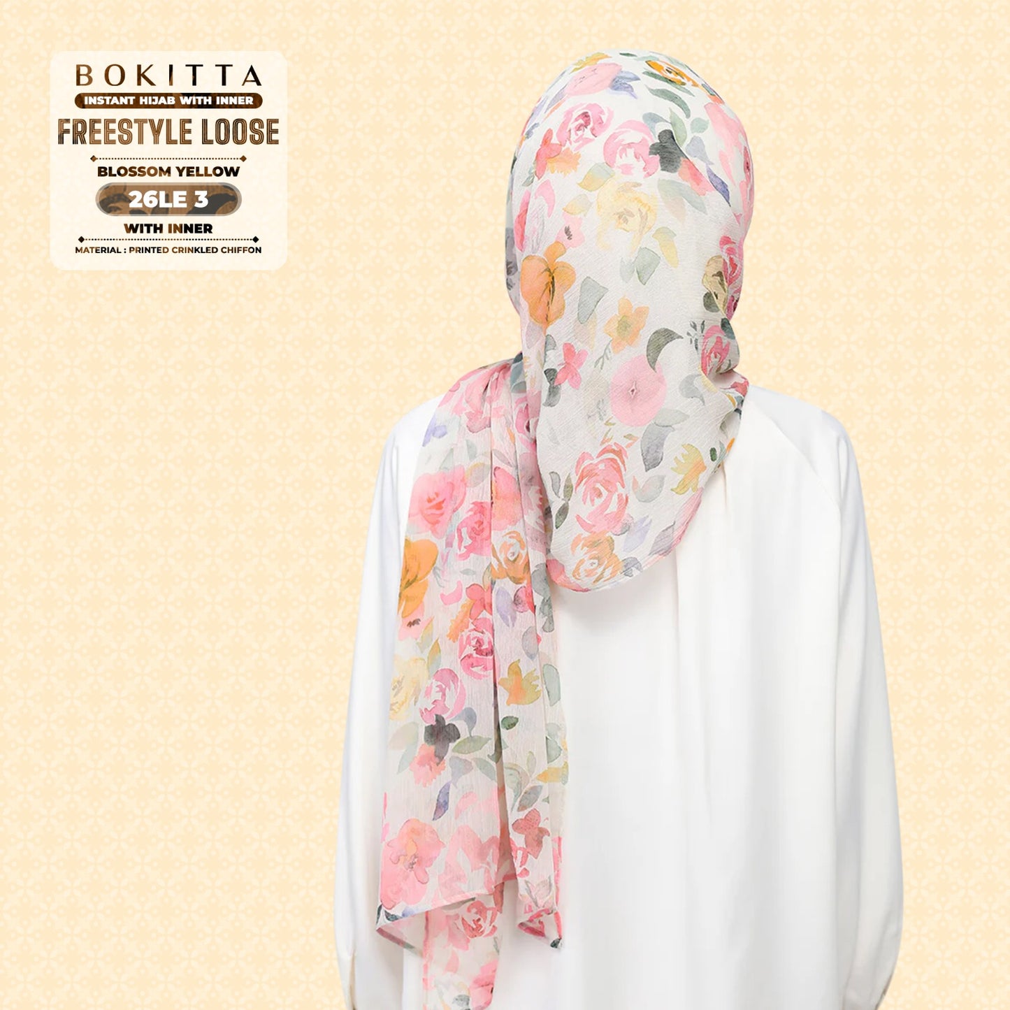 Bokitta Inspired Blossom Gateway In Blossom Yellow Collecion - Free Box