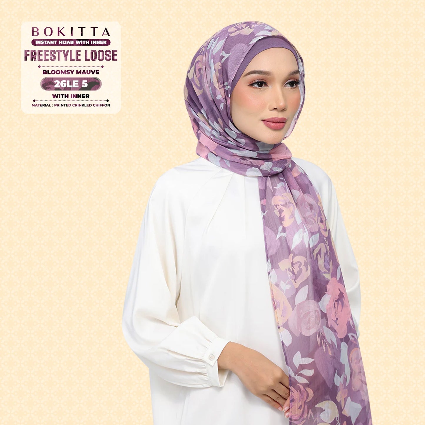 Bokitta Inspired Blossom Gateway In Bloomsy Mauve Collecion - Free Box