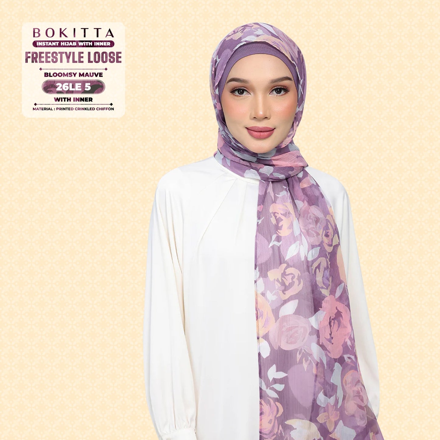 Bokitta Inspired Blossom Gateway In Bloomsy Mauve Collecion - Free Box