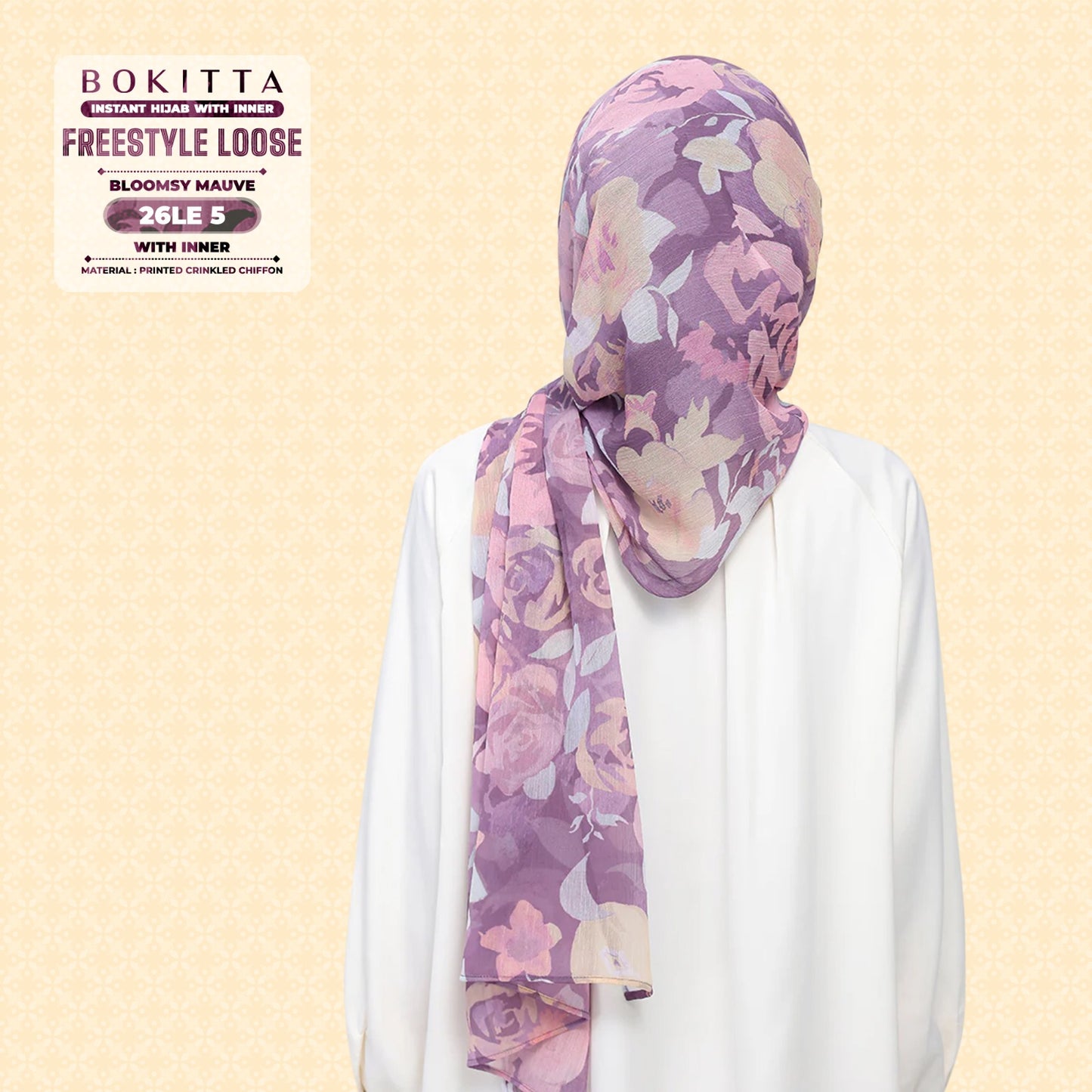 Bokitta Inspired Blossom Gateway In Bloomsy Mauve Collecion - Free Box