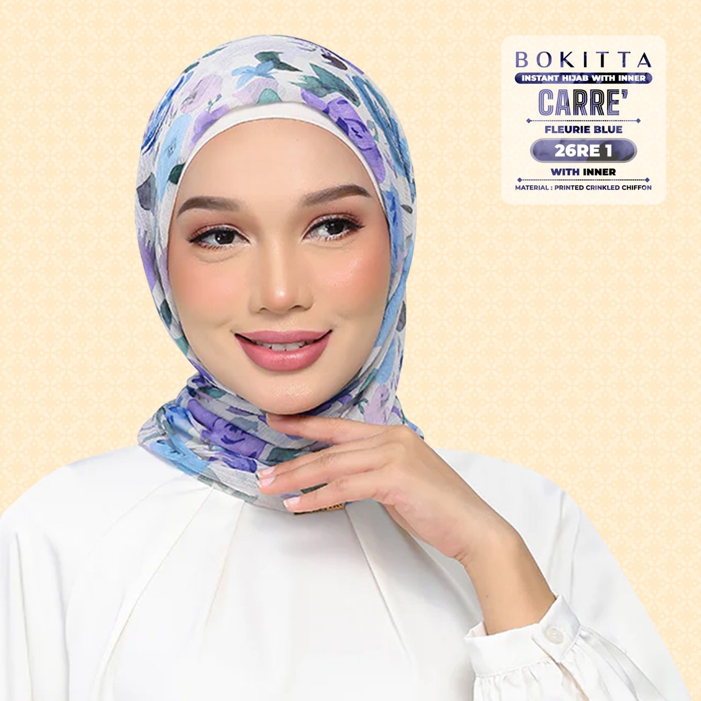 Bokitta Inspired Blossom Gateway In Fleurie Blue Collecion - Free Box