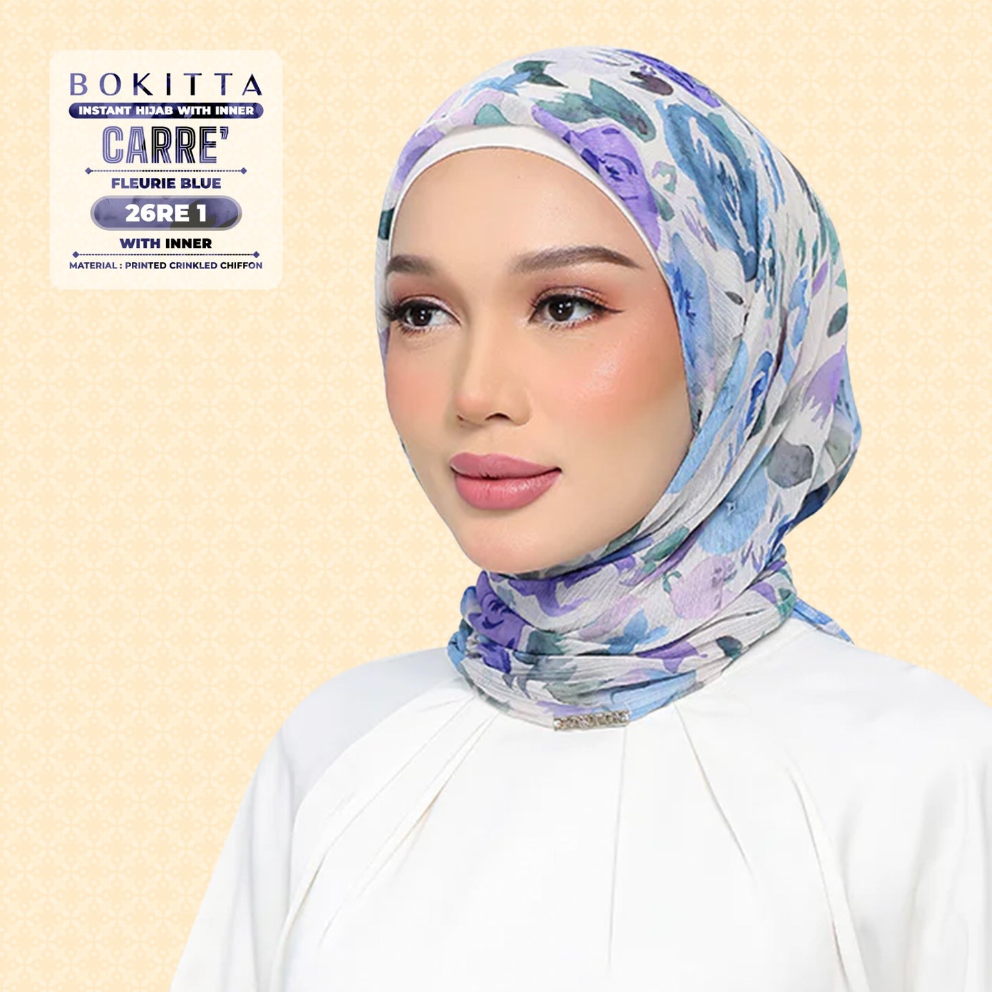 Bokitta Inspired Blossom Gateway In Fleurie Blue Collecion - Free Box