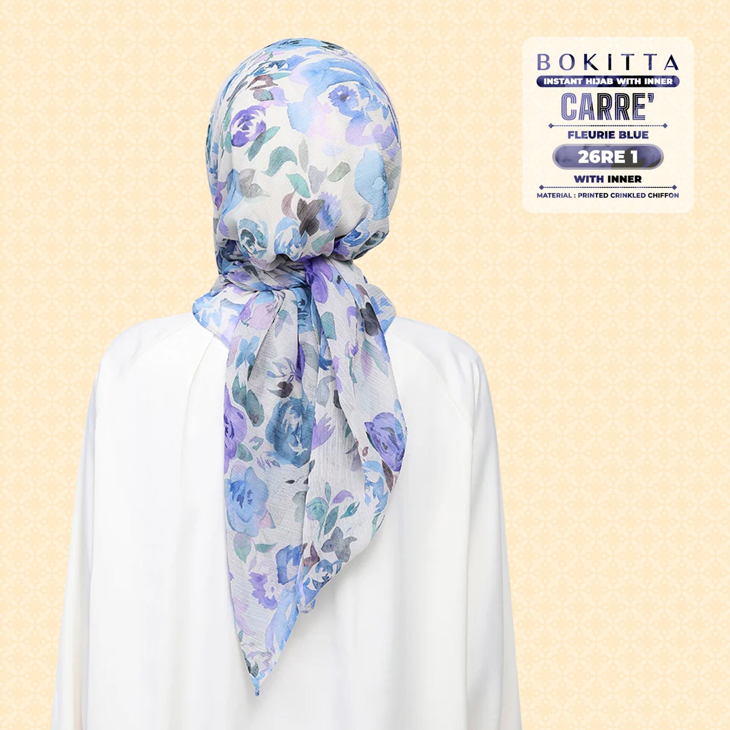 Bokitta Inspired Blossom Gateway In Fleurie Blue Collecion - Free Box